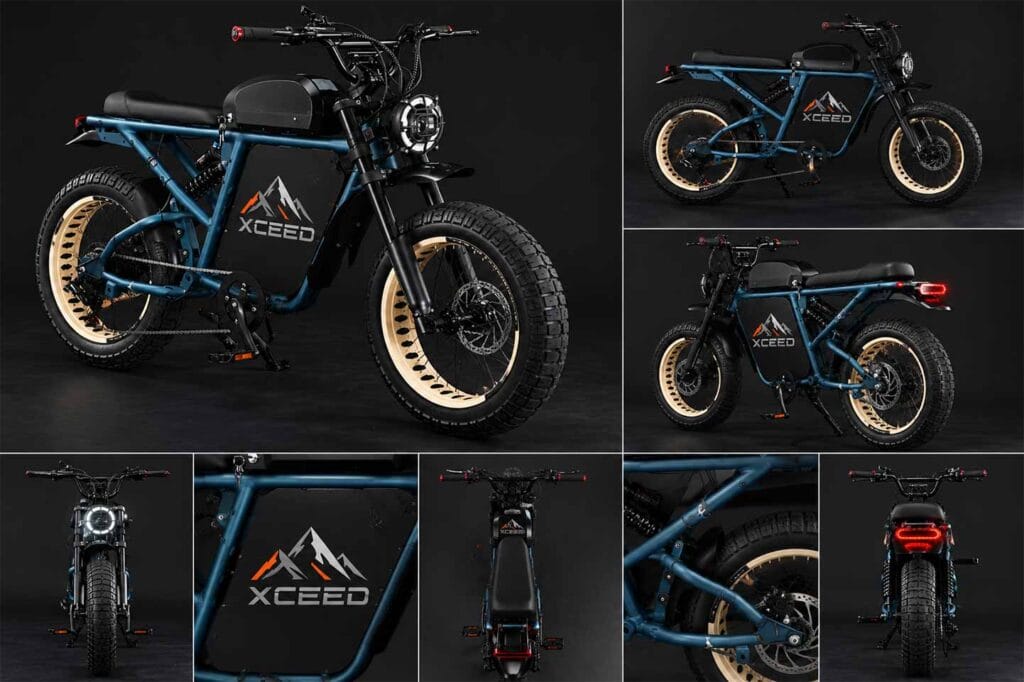 Single-Suspension Fat Tire Off-Road E-Bike
